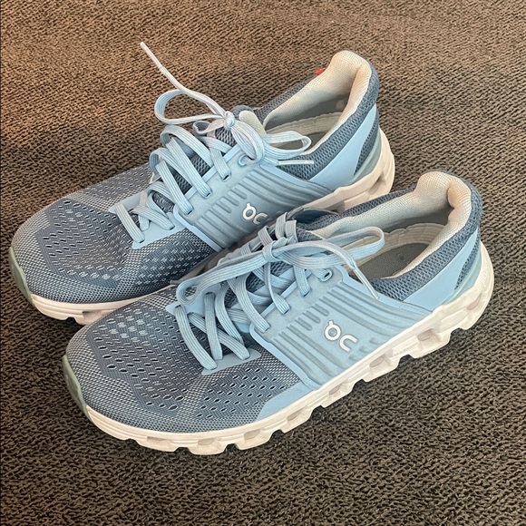 On Running Shoes - On Running Women's Light Blue Sneakers
